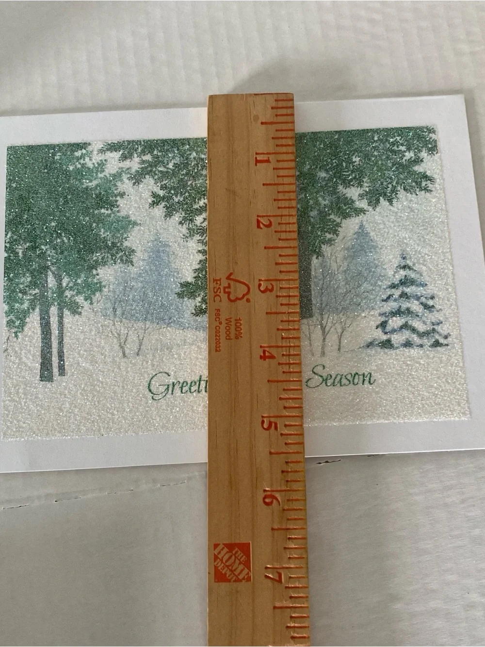 Season’s Greetings Christmas Holiday Glittery Cards Lot Of 21 With Envelopes